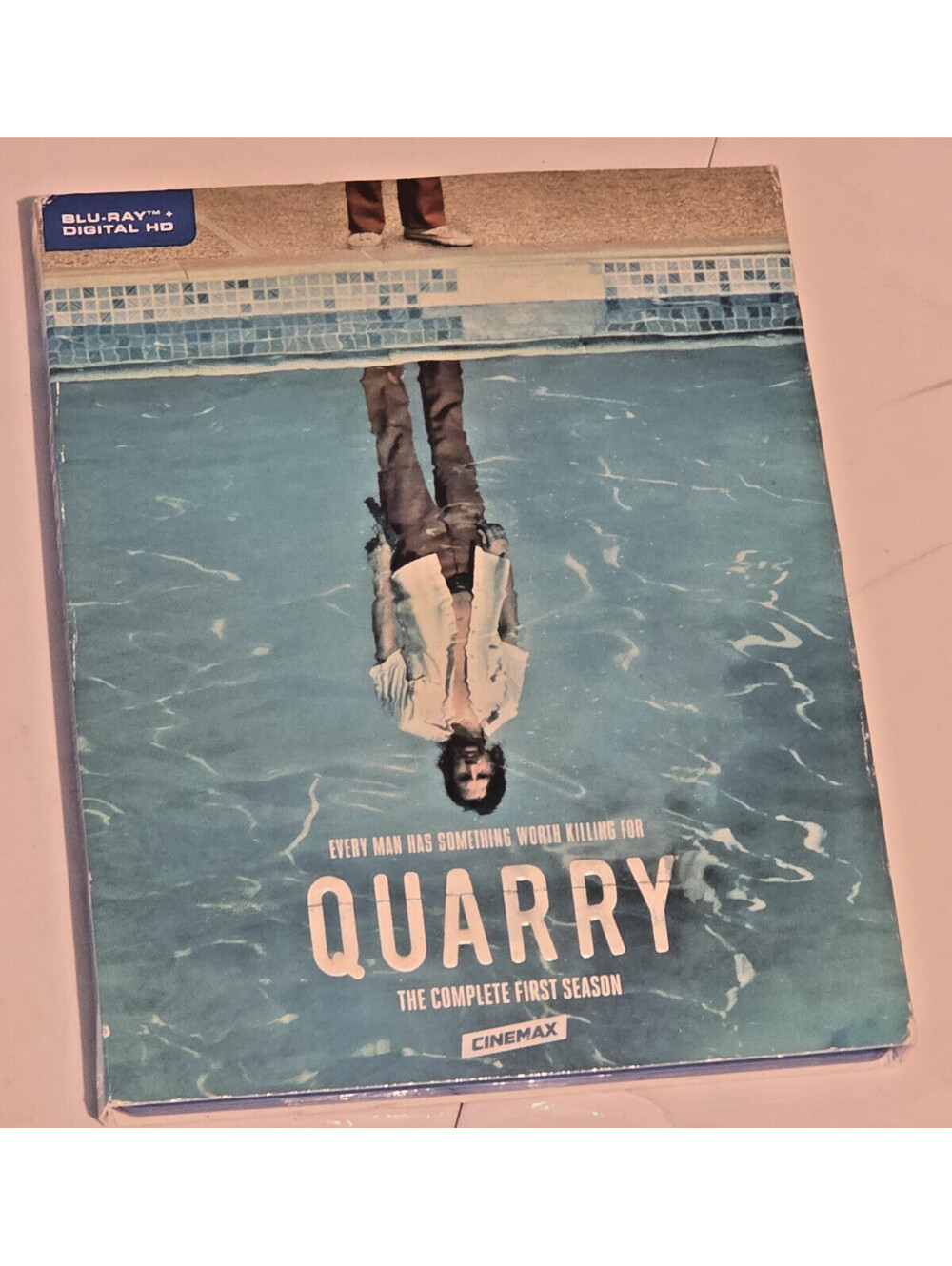 Quarry Season 1 Blu-ray OOP 3-Disc Cinemax Slipcover Logan Marshall-Green